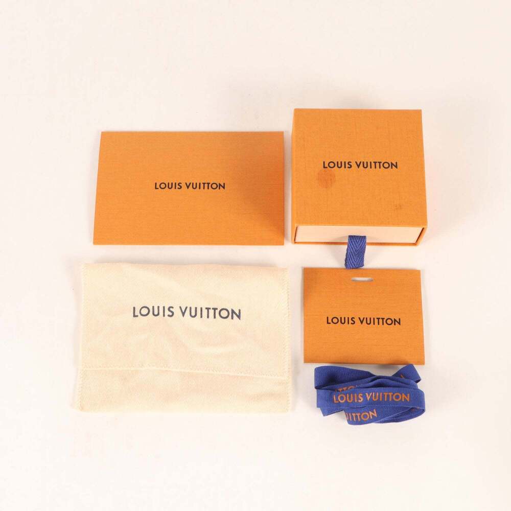 LOUIS VUITTON Black Damier Charm Bracelet - Picture 8 of 8